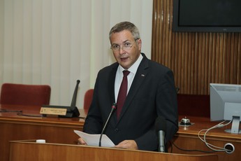 Mag. Dejan Židan, predsednik Državnega zbora RS<br>(Avtor: Milan Skledar)