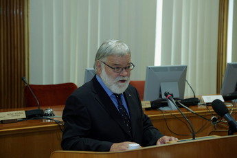 Štefan Celec, scenarist in režiser filma Za prekmurje gre!<br>(Avtor: Milan Skledar)