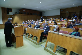 Štefan Celec, scenarist in režiser filma Za prekmurje gre!<br>(Avtor: Milan Skledar)