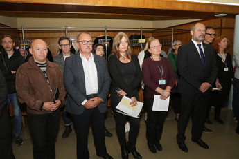 Odprtje razstave Vizije SO 13, 03. 10. 2018<br>(Avtor: Milan Skledar / S-tv)