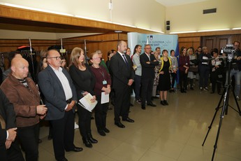 Odprtje razstave Vizije SO 13, 03. 10. 2018<br>(Avtor: Milan Skledar / S-tv)