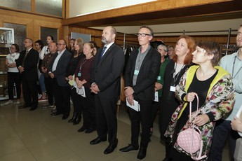 Odprtje razstave Vizije SO 13, 03. 10. 2018<br>(Avtor: Milan Skledar / S-tv)