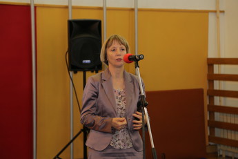 Mag. Tanja Strniša, državna sekretarka na MKGP na 62. državnem prvenstvu v oranju v Radvanju 2018<br>(Avtor: Milan Skledar)