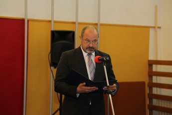 Alojz Kovšca, predsednik Državnega sveta na 62. državnem prvenstvu v oranju v Radvanju, 2018<br>(Avtor: Milan Skledar)