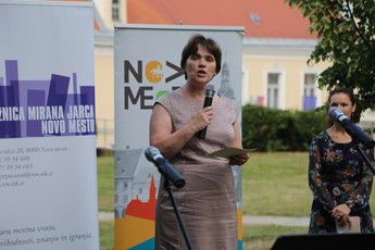 Rastoča knjiga v Novem mestu, 2018<br>(Avtor: Milan Skledar)