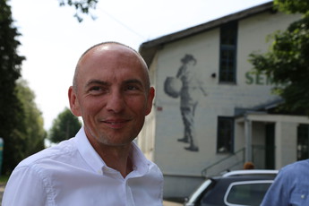 Aleš Šabeder na Dnevu odprtih vrat Semenarne Ljubljana na Ptuju