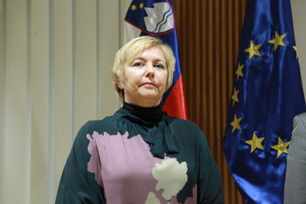 Darja Groznik, prejemnica plaketa za najzaslužnejšo prostovoljko v letu 2014<br>(Avtor: Milan Skledar)
