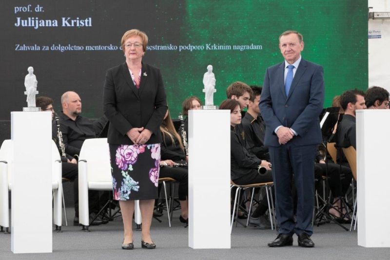 Slovesna akademija ob 50-letnici Krkinih nagrad<br>(Avtor: Bor Slana/STA)