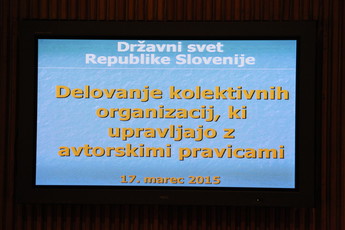 Delovanje kolektivnih organizacij, ki upravljajo z avtorskimi pravicami