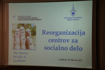 Reorganizacija Centrov za socialno delo 2017