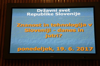 Znanost in tehnologija v Sloveniji - danes in jutri?