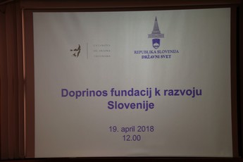 Doprinos fundacij k razvoju Slovenije 2018
