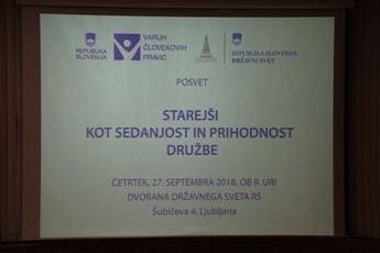 Posvet: Starejši kot sedanjost in prihodnost družbe<br>(Avtor: Milan Skledar)