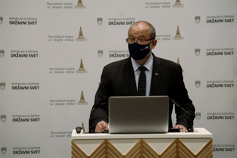 Alojz Kovšca, predsednik Državnega sveta RS<br>(Avtor: Milan Skledar)