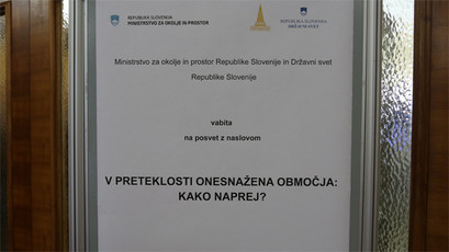 Posvet Državnega sveta - V preteklosti onesnažena območja: Kako naprej?<br>(Avtor: Milan Skledar)