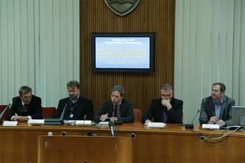 Peter Jančič, Jože Možina, Tino Mamić, Igor Pirkovič, Nenad Glücks<br>(Avtor: Milan Skledar)