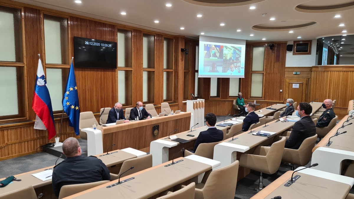 Posvet o nujnosti investicij v Slovensko vojsko (SV) v DS, 2020<br>(Avtor: Milan Skledar)