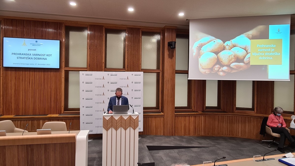 <br>(Avtor: Branko Tomažič, državni svetnik. Posvet Prehranska varnost kot strateška dobrina)