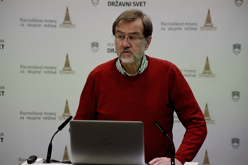 Alojz Peterle, politik.  Posvet o vojnih grobovih, pokopališčih in grobiščih<br>(Avtor: Milan Skledar)