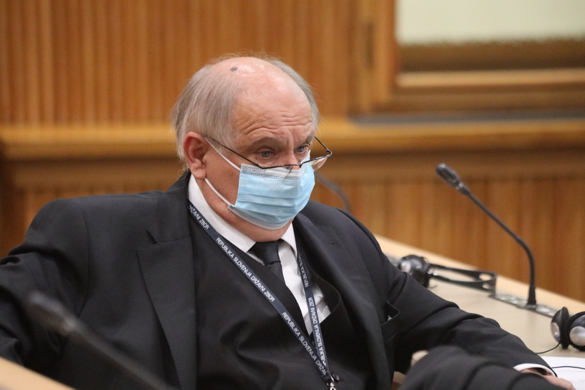 Mag. Geza Filo, nekdanji škof Evangeličanske cerkve v Sloveniji, Simpozij: 30 let uveljavljanja svobode veroizpovedi v Republiki Sloveniji<br>(Avtor: Milan Skledar)