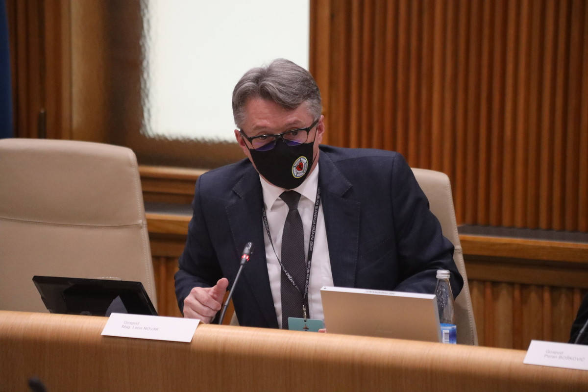 Mag. Leon Novak, škof Evangeličanske cerkve v SLO, Simpozij: 30 let uveljavljanja svobode veroizpovedi v Republiki Sloveniji<br>(Avtor: Milan Skledar)