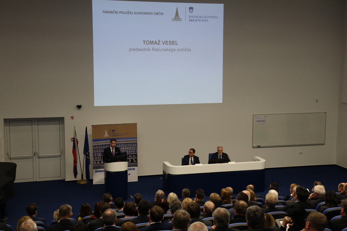 Tomaž Vesel, predsednik računskega sodišča RS<br>(Avtor: Milan Skledar)