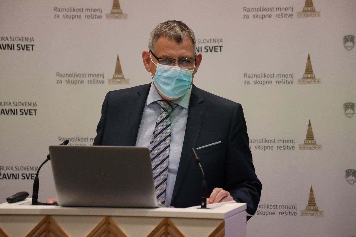 Srečko Ocvirk, državni svetnik in župan občine Sevnica<br>(Avtor: Milan Skledar)