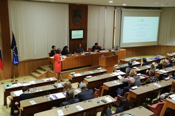 Posvet: Gospodarska diplomacija, primer Slovenije in Nizozemske, 2019<br>(Avtor: Milan Skledar)