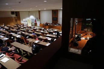 Mednarodni posvet: Povezani v izobraževanju za naravovarstvo<br>(Avtor: Milan Skledar)