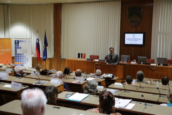 Borut Pahor, predsednik RS na mednarodni konferenci, Temna stran meseca II, soočenje in refleksija, 20 let kasneje<br>(Avtor: Milan Skledar)