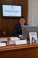 dr. Matjaž Gams, posvet: Kako preprečiti izumiranje slovenskega naroda<br>(Avtor: Milan Skledar)