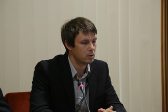 Igor Škrjanec, razvojni inženir iz Omega Air d.o.o.<br>(Avtor: Milan Skledar)