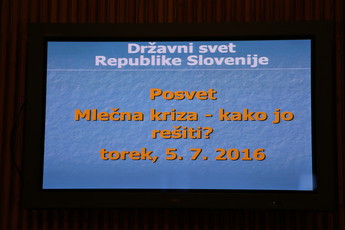Mlečna kriza - kako jo rešiti? 2016<br>(Avtor: Milan Skledar)
