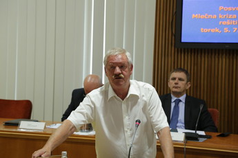 Marijan Roblek na posvetu: Mlečna kriza - kako jo rešiti in Mlekop