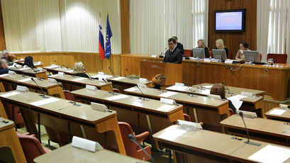 Mitja Bervar, predsednik Državnega sveta na posvetu: Vloga državnih pravobranilcev v luči reforme<br>(Avtor: Milan Skledar)