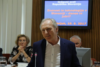 Znanost in tehnologija v Sloveniji - danes in jutri?<br>(Avtor: Milan Skledar)