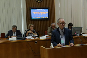 Znanost in tehnologija v Sloveniji - danes in jutri?<br>(Avtor: Milan Skledar)
