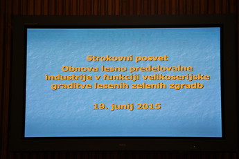 Obnova lesno-predelovalne industrije 2015