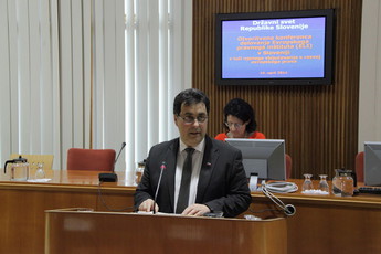 Mitja Bervar, predsednik DS<br>(Avtor: Milan Skledar)
