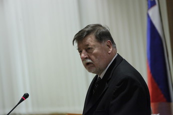 prof. dr. Marko Ilešič, sodnik sodišča EU<br>(Avtor: Milan Skledar)