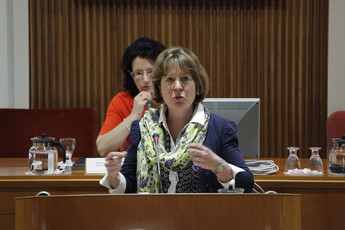 Diana Wallis, predsednica ELI, podpredsednica Evropskega parlamenta<br>(Avtor: Milan Skledar)