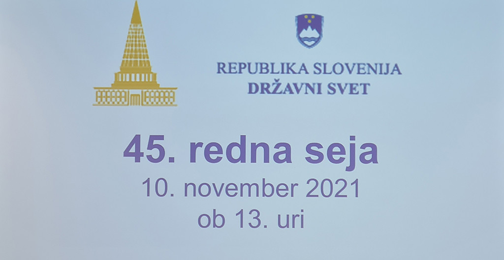 45. redna seja Državnega sveta RS