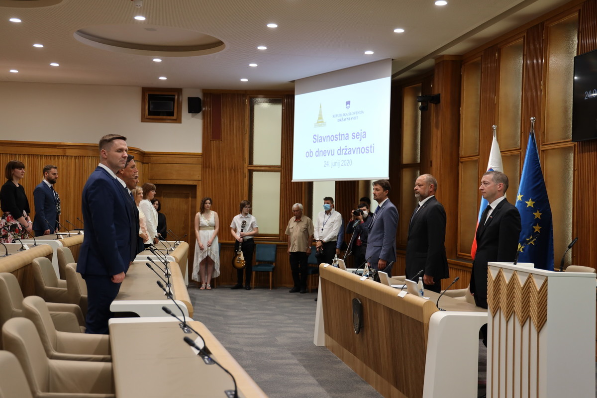  Slavnostna seja Državnega sveta ob dnevu državnosti Republike Slovenije<br>(Avtor: Milan Skledar)