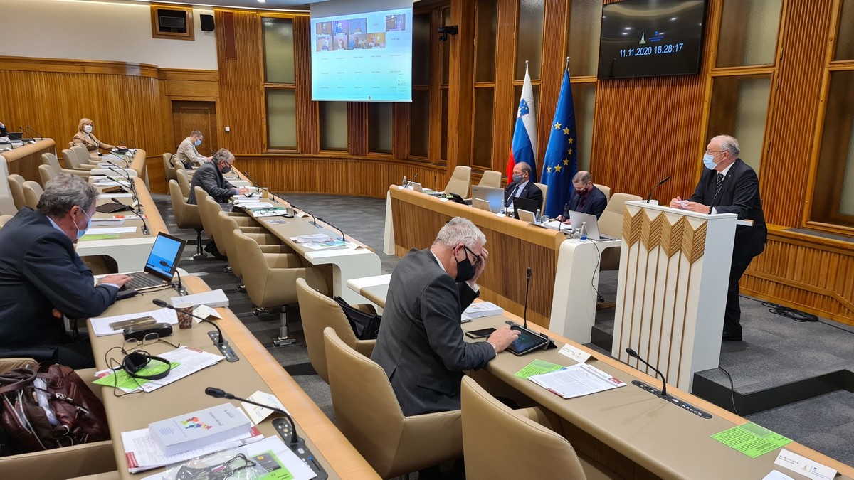 34. redna seja Državnega sveta RS, 2020<br>(Avtor: Milan Skledar)