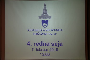 4. redna seja Državnega sveta, 7. 2. 2018<br>(Avtor: Milan Skledar)