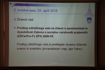 2. Izredna seja DS<br>(Avtor: Milan Skledar)