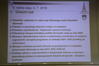 9. redna seja DS<br>(Avtor: Milan Skledar)