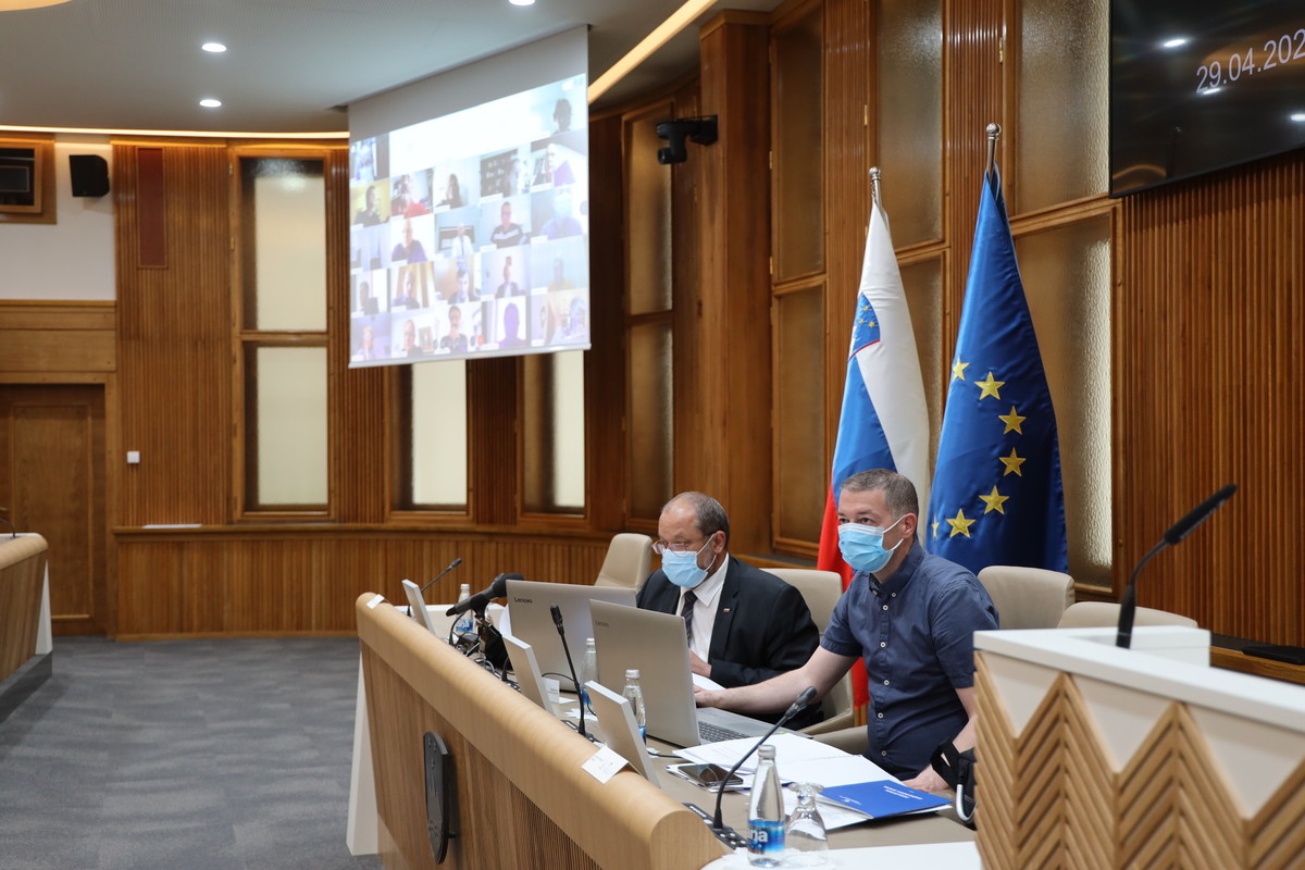 13. izredna seja Državnega sveta, 29. aprila 2020<br>(Avtor: Milan Skledar)