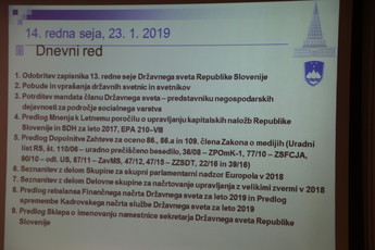 14. redna seja DS<br>(Avtor: Milan Skledar)