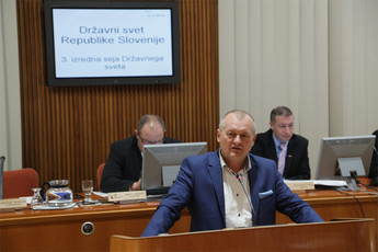 Cvetko Zupančič, državni svetnik<br>(Avtor: Milan Skledar)